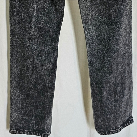 Cavalli Class Black High-Rise Straight Leg Denim Jeans - Picture 7 of 16